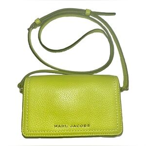 Marc Jacobs Lime Green Crossbody Bag